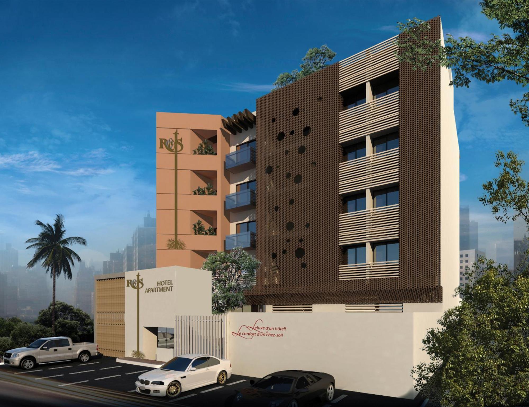 Roots Hotel Apartments Абиджан Екстериор снимка